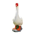 thumbnail image 2 of Porch Goose Statue, Giddy The Porch Goose White Figurine, 30cm Indoor Outdoor Decorative Goose for Garden Patio, Fits Standard Size Porch Goose Outfits, 2 of 8