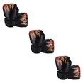 thumbnail image 1 of Naiovety Guantes de boxeo para niños Entrenamiento de golpes para niños Cómodo algodón Entrenamiento portátil Lucha Ejercicio Mitones Type2 NO2, 1 of 6