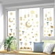 thumbnail image 2 of Pegatina de pared con forma de estrella y linterna de luna, pegatina de papel estático para ventana de vidrio, pegatina de pared decorativa visual de doble cara, 2 of 5