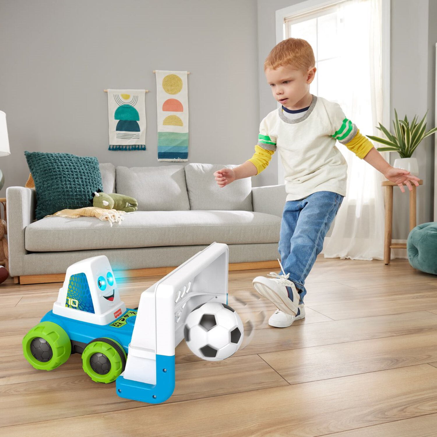 Fisher-Price Goaldozer Playset with Lights and Sound