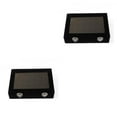 thumbnail image 1 of ZheElen Elegant And Exquisite Jewellery Display Box Large Capacity Well Organized ABS Jewellery Display Stand Ring Display Box black 2Set, 1 of 6