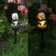 thumbnail image 1 of Lámpara LED de resina solar con forma de panda para exteriores, resistente a la lluvia, con enchufe para suelo, para decoración de jardín, césped y paisaje, 1 of 3