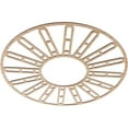thumbnail image 2 of 40"OD x 14 1/2"ID x 1/4"T Hale Wood Fretwork Pierced Ceiling Medallion, Alder, 2 of 3