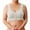 Green, variant on qolati Front Buckle Nursing Bras for Women Plus Size Wireless Push Up Sports Bras Seamless Comfortable Soft Padded Full-Coverages Everyday Bras