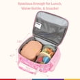 thumbnail image 2 of Bolsa de almuerzo Bagseri Girls con bolsa de hielo aislante con unicornio rosa, 2 of 6