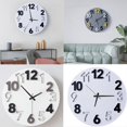 thumbnail image 2 of Diy Quartz Movement Wall Clock Kit With Walnut Wood Hands For 12 Inch Clock Mechanism Replacement P, 2 of 5