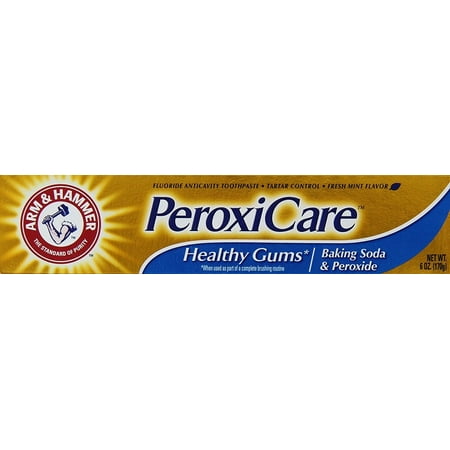 Arm & Hammer PeroxiCare Healthy Gums, Fresh Mint, 6.0