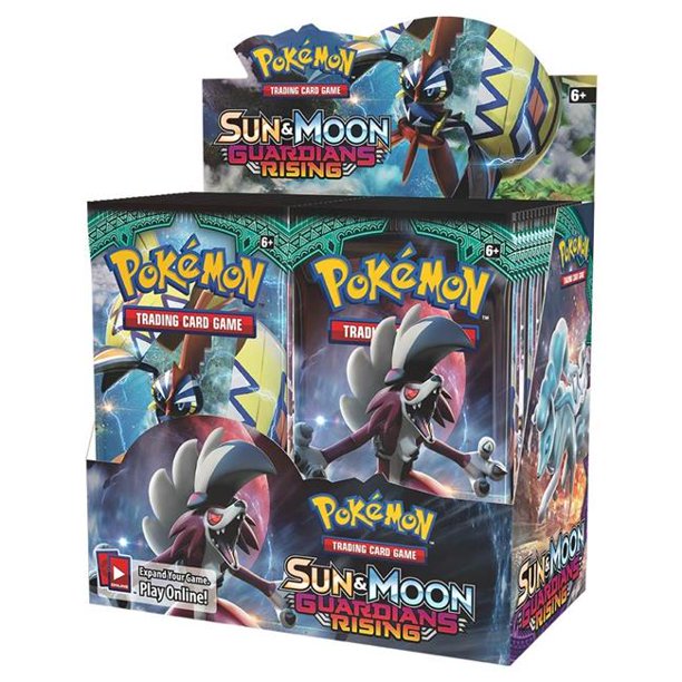 Pokemon Sun and Moon: Guardians Rising Booster Box, 36-Count - Walmart