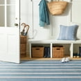 thumbnail image 4 of Dash & Albert Always Greener Machine Washable Rug, 2' 6" x 8', Blue/Grey, 4 of 7