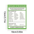 thumbnail image 2 of Cosmug Gratitude Note Checklist Pad | Appreciation & Emotion Tracking Notepad | Memo Pad for Positive Affirmations | 50 Page Professional Journal, D, 2 of 7