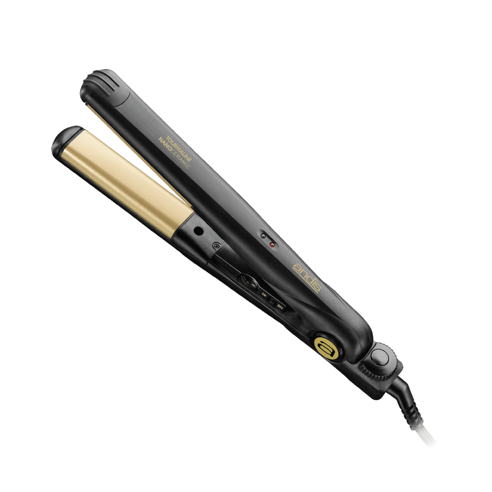 Andis Professional Series Curved Edge Flat Iron, 1"