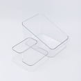 thumbnail image 2 of Mainstays Clear Plastic Tiered Pantry Bin Organizer for Kitchen Accessibility, 2 of 7