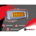 thumbnail image 2 of Kit de 10 Plafones Lateral Rectangular TUNELIGHT-RENOVATIO 14 LEDS Ámbar, 2 of 7