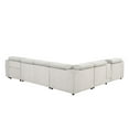 thumbnail image 5 of Harvey  Modern Style Power Recliner Sectional Beige, 5 of 6