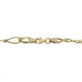 thumbnail image 3 of KoolJewelry 10k Yellow Gold Fancy Oval Station Bracelet (7.5 inch), 3 of 4