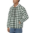 thumbnail image 3 of Vsdgher Scottish Checkered Mens Hoodies Zip Hoodie, Hoodies for Men, Zip-up Hooded Sweatshirt-XX-Large, 3 of 5