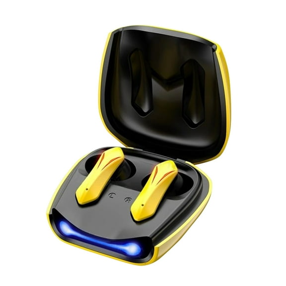 Kiplyki Cool Sports Car Design Touch-Control Wireless Bluetooth Earphones Headphones In Ear Earbuds Headset Ipx5 LED Light