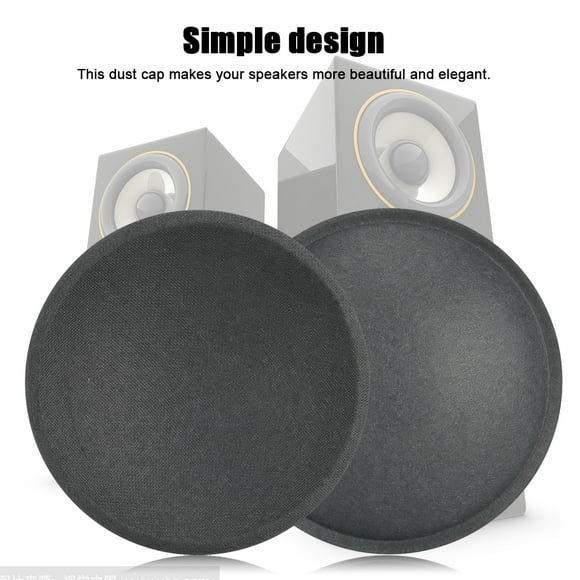 Tapa 5 Uds 64MM Papel Simple Bocina De Subwoofer Tapa Protectora Antipolvo Para Altavoces De Escenario KTV