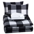 thumbnail image 6 of Mainstays 5 Piece Reversible Bed in a Bag Comforter Set with Sheets, Buffalo Check, Twin-XL, 6 of 7