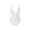 White, variant on Women's One Piece Swimsuits Tummy Control Cutout Deep V High Waisted Bathing Suit Back Tie Swimwear, White