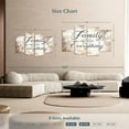 thumbnail image 4 of Elephant Stock Family Is Everything Love Quote Wall Art - Horizontal Multi Panel Canvas - Living Room Wall Decor - Inspirational And Typography Multi Panel - Beige And Brown Decor - 52" x 32", 4 of 8