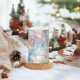 thumbnail image 2 of Yayeee Flameless Candles with Remote Flickering Battery Operated Multi Color Changing, Elegant Marble Pattern, 2 of 7