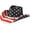 star2, variant on American Flag Cow Hat 4th of July American Flag Star Stripe Print Wide Brim Western Cap Decorative Sun Cap for Women Men