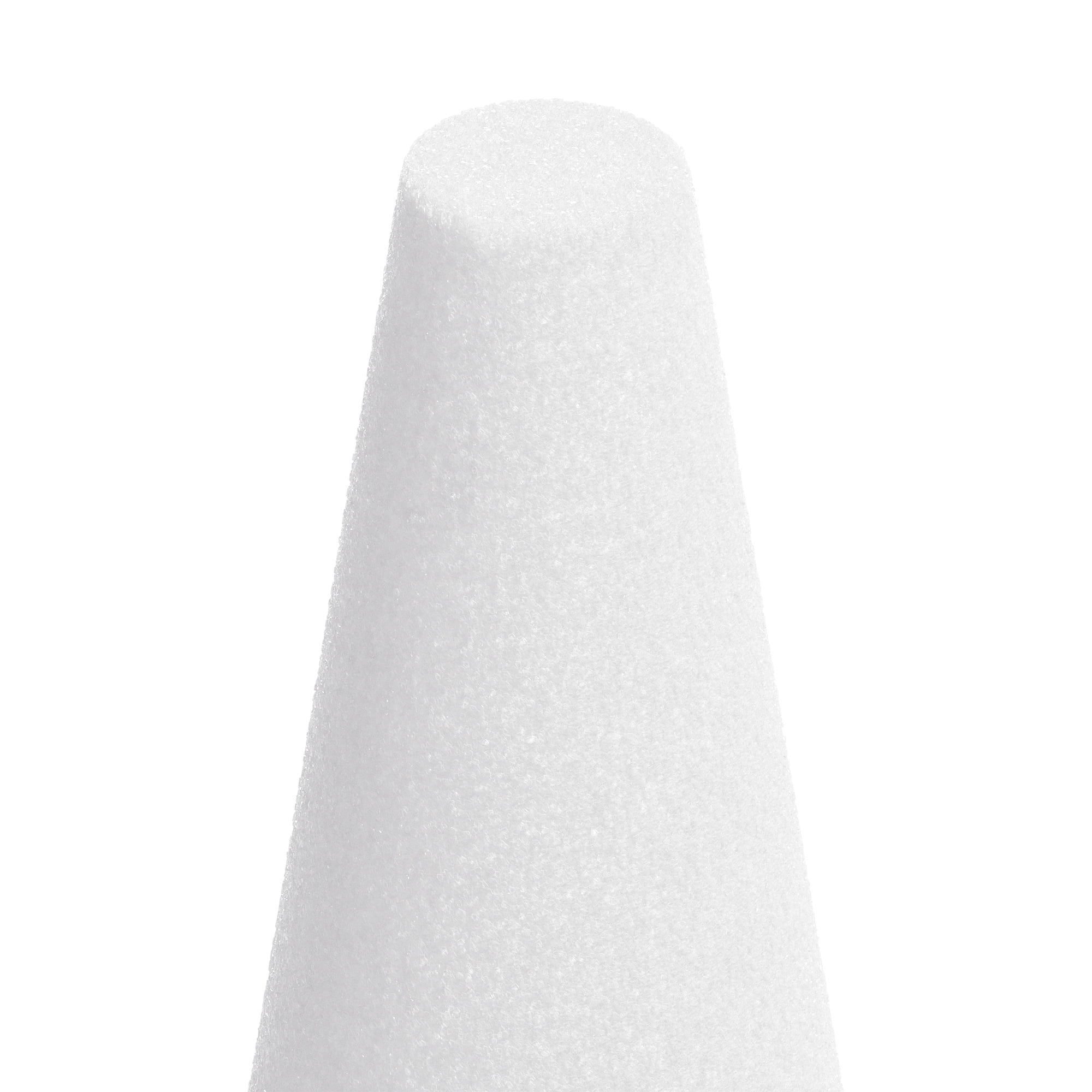 Foam Cones for Crafts (1.9 x 4.2 in, White, 24 Pack) –  BrightCreationsOfficial