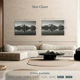 thumbnail image 4 of Elephant Stock Grand Teton Mountains Bw Wall Art - Horizontal Canvas Wall Art - Living Room Wall Decor - Nature Canvas - Gray And Black Decor - 51" x 34", 4 of 8