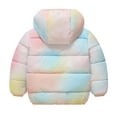 thumbnail image 5 of XEGLSBU Girls Winter Coat Size 12-14 Girls Down Coat Winter Warm Jacket with Thick Hoodless Outerwear for Toddlers and Kids Cozy Thermal Insulated Light Pink Size 5-6 Years, 5 of 6