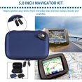 thumbnail image 4 of PU Hard Carry Case Cover Bag Pouch Large Hard Carry Case Cover 5 inch In Car Sat Nav Holder For GPS Classic, 4 of 12