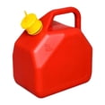thumbnail image 1 of Bidón para coche y motocicleta, cubo para repostar líquidos, a prueba fugas, color rojo, accesorio para vehículos todoterreno y 5 L, 1 of 8