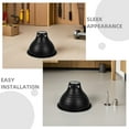 thumbnail image 3 of Raindrops 2Pcs Black Reptile Heat Dome Lamp Cover with Reflective Material for Efficient Terrarium Heating and Light, 3 of 8