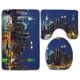 thumbnail image 1 of Juego de alfombras de baño ABPHQTO Nueva York NYC Midtown Skyline 3 piezas, 1 of 2