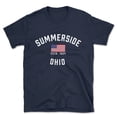 thumbnail image 1 of Summerside Ohio Patriot Men's Cotton T-Shirt, 1 of 1