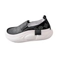 thumbnail image 2 of Zapatos informales para mujer, zapatillas de ocio, suelas antideslizantes, zapatos deportivos ligeros de moda, zapatos de para correr, , negro, 38 Salvador Zapatillas de deporte casuales de mujer, 2 of 10
