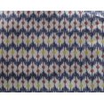 thumbnail image 4 of oneOone Tissu Viscose Georgette Imprimé Chevron Ikat au Mètre 42 Pouces de Large, 4 of 4