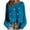Sky Blue Fall Fashion Must Haves, variant on Fall Saving Talove Long Sleeve Shirts for Women Funny Graphic Sweatshirt Women Fall Clothes Fall Fashion Clothes 2025 Womens Tops Dressy Casual 3/4 Sleeve Christmas Shirts