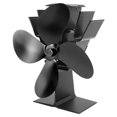 thumbnail image 4 of Ventilador de Estufa de calor Sincero 4 aspas con termómetro de protección térmica negro, 4 of 10