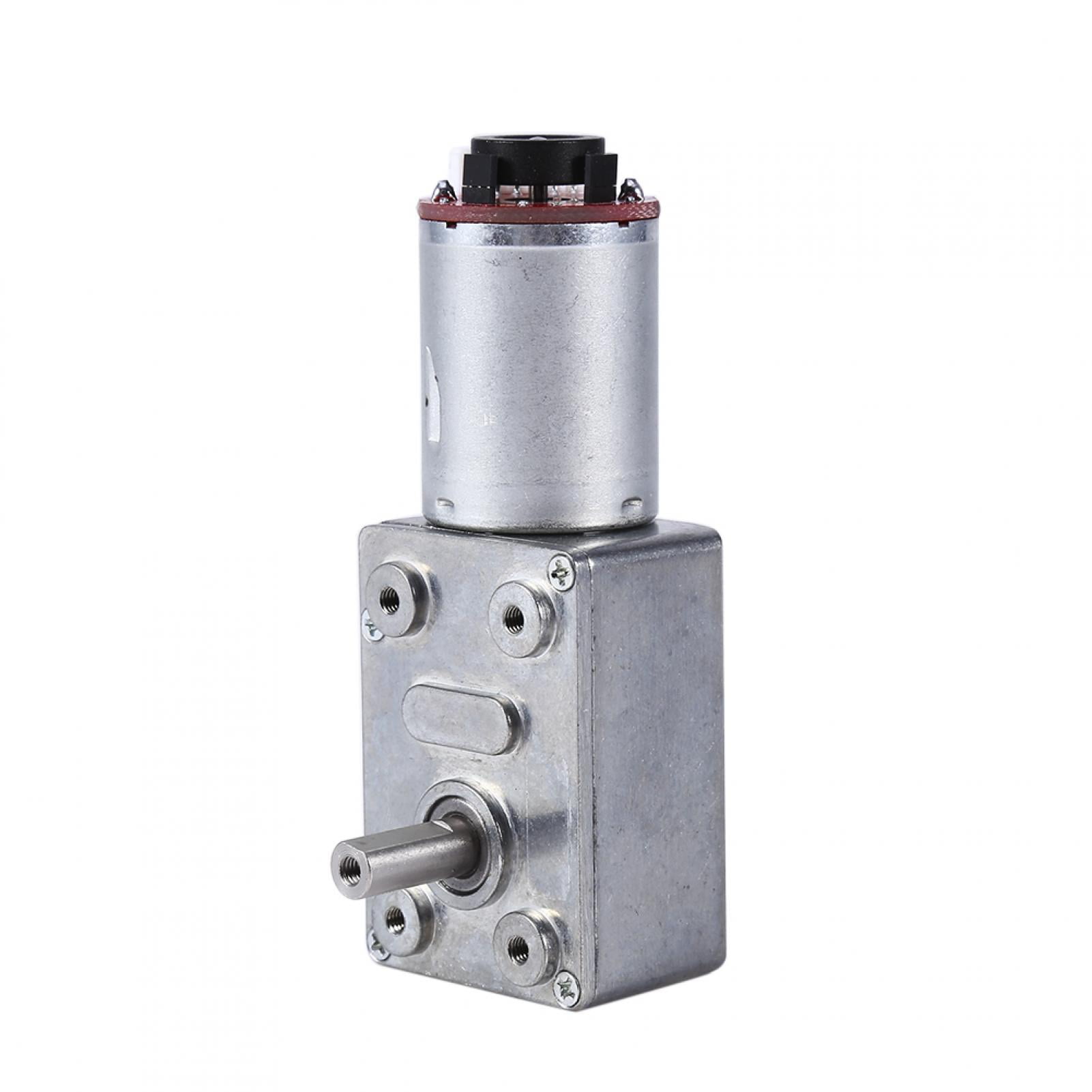 High Torque  Worm Gearbox Geared Motor Strong Self-locking DC 6V Motors 