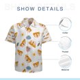 thumbnail image 7 of High Quality Hawaiian Shirts for Men Short Sleeve Aloha Beach Shirt Floral Summer Casual Button Down Shirts Blouses 3KEOLX, 7 of 7
