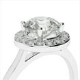 thumbnail image 5 of 2.32 Ct Stunning Solitaire Round Diamond Wedding Rings for Women Solid 14K White Gold, 5 of 8