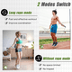 thumbnail image 5 of Cuerda de saltar inalámbrica con contador, cuerda de saltar ponderada para ejercicio físico femenino masculino. Ormromra, 5 of 5