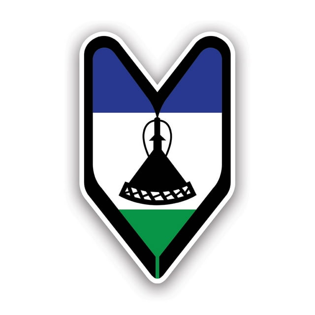 Koleshiya JDM Badge Sticker – Self-Adhesive Vinyl Decal, Die-Cut For Cars, 4" X 5.96", Graphic Style 8 thumbnail image