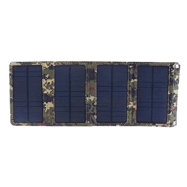 Cargador solar USB 10W Panel solar portátil Cargador de teléfono para
