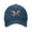 Navy, variant on Pink Gold Rose Floral Butterfly Baseball Cap Golf Dad Hat Adjustable Washed Denim Trucker Hats Unconstructed Snapback Cap for Men Women Unisex Adult,Black