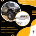 thumbnail image 2 of Car Body Shell RC Truck Body Tracción en las cuatro ruedas Coche de escalada Coches de juguete Accesorios para automóviles Vehículos Motores de juguete Herramientas de reparación 1 pieza Blanco Vogacara FN001776-03, 2 of 7