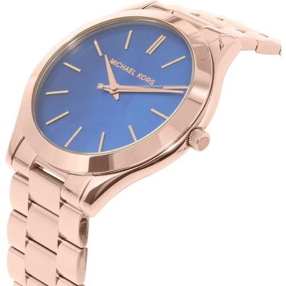 Michael Kors Women's Slim Runway Rose Gold Watch MK3494