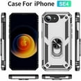 thumbnail image 4 of MYKOMI Back Case Cover Compatible with iPhone 16E Case, Military Grade Drop Protection Cover 360 Shockproof Heavy Duty Hard Bumper Rugged Mobile Phone Cases with Kickstand Compatible with iPhone 16E, 4 of 7