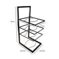 thumbnail image 4 of Pot Organizer Rack Under Cabinet Heavy Duty Pan Rack Under Sink Storage Tiers C, 4 of 9
